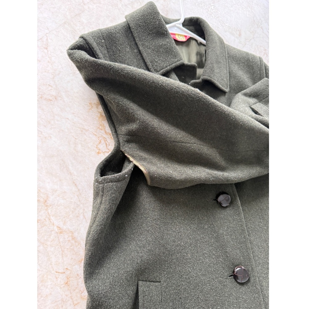 VTG 70's Green Wool Womens Coat Small Wenger Authentic Austrian
Trachten‎ 80's - Picture 9 of 16